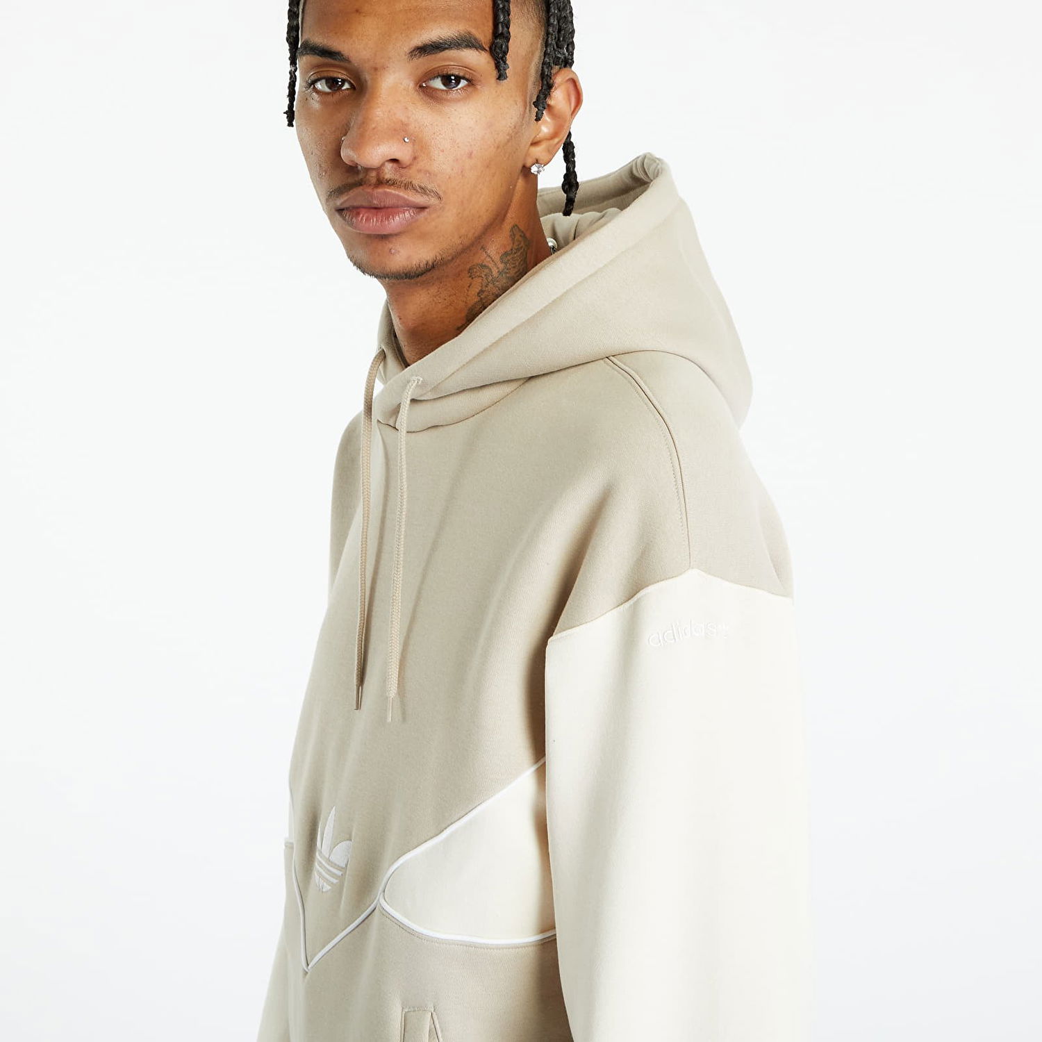 Sweatshirt adidas Performance Men's C Hoodie Beige Hvid | IM4419, 1