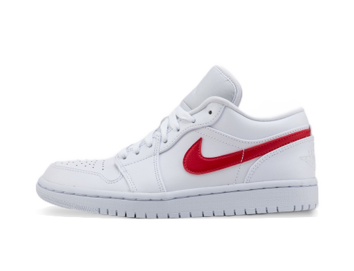 Limited Edition Jordan Air Jordan 1 Low "University Red" W Hvid | AO9944-161