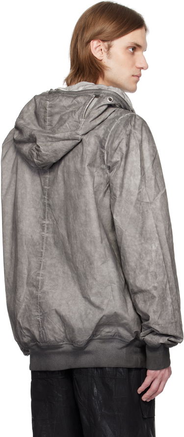 Bomberjakke Rick Owens Rick Owens DRKSHDW Hollywood Flight Bomber Jacket Grå | DU01E3772 PF, 2