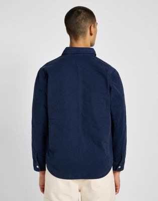 Skjorte Lee Quilted Shirt Jacket Size XXL Blå | 112355568, 0