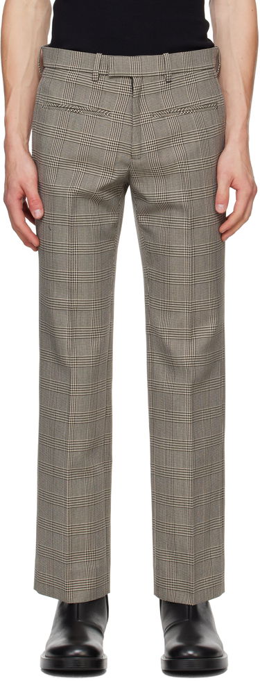 Bukser Courrèges Prince of Wales Check Trousers Brun | 324CPA249PL0166, 0