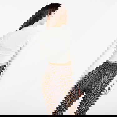 Crop top adidas Performance Stella McCartney Training Longsleeve Crop Top Hvid | JM1403, 2