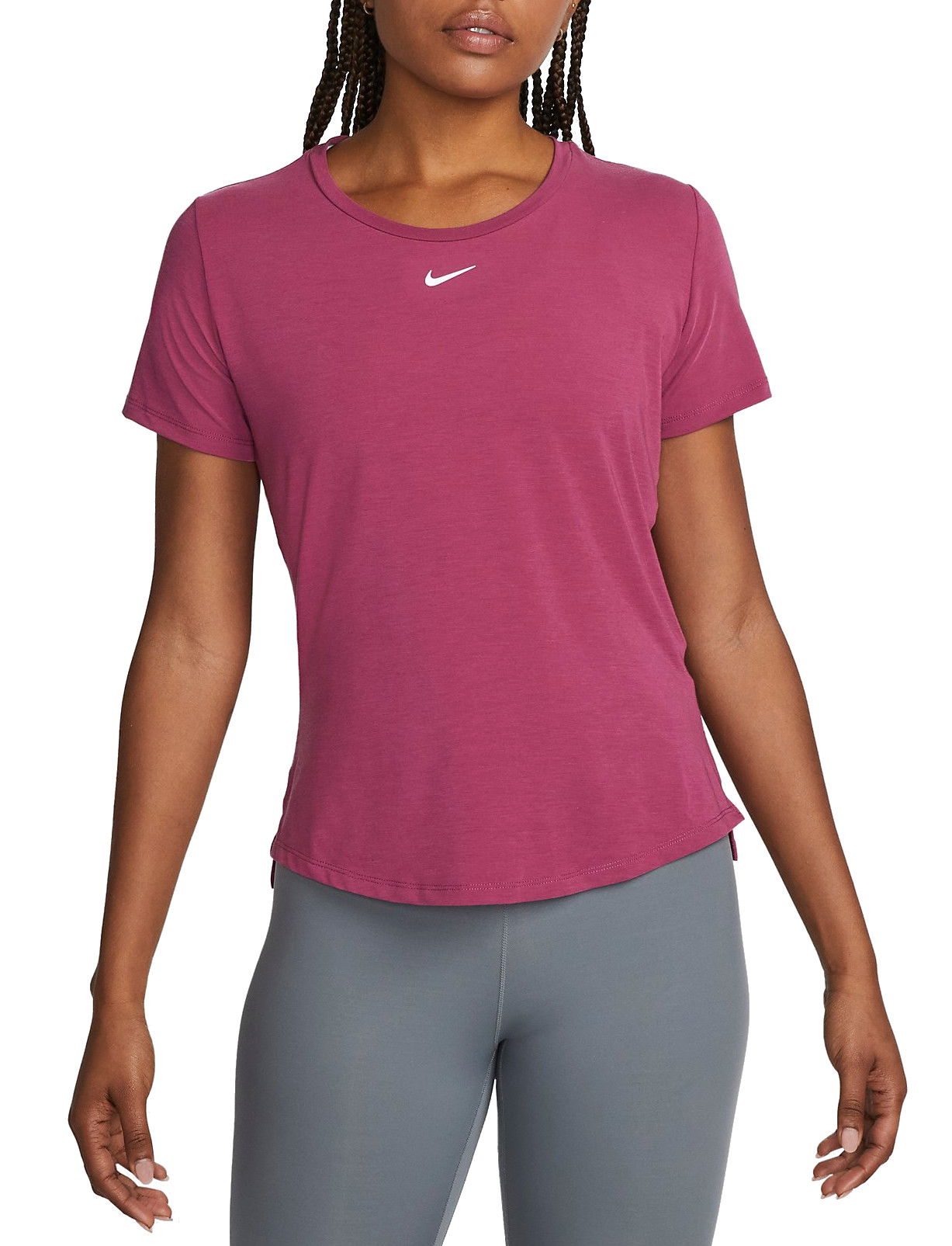 T-shirt Nike Dri-FIT One Luxe T-Shirt Lyserød | dd0618-653, 0