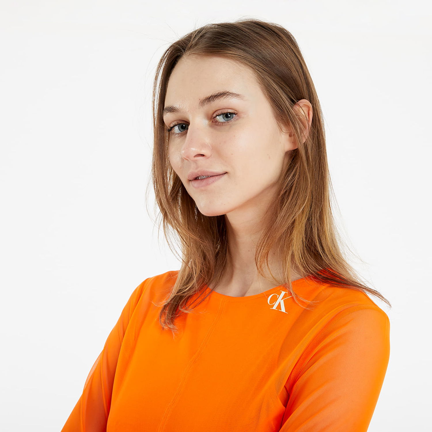 Kjole CALVIN KLEIN Everyday Dress Orange | J20J215666 SAA, 1