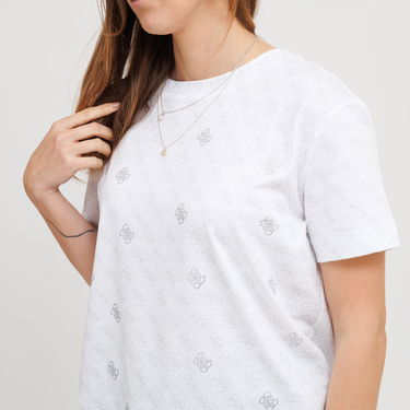 T-shirt GUESS Guess Chrysanta T-Shirt Hvid | V5GI16I3Z14-P0JE, 2