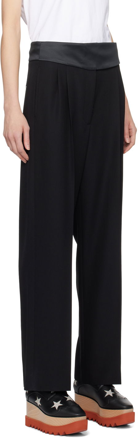 Bukser Stella McCartney Stella McCartney Tuxedo Trousers Sort | 6401543DU700, 1