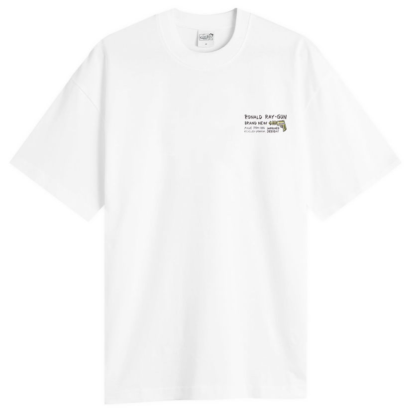 T-shirt Polar Skate Co. Ray Gun T-Shirt, Size Small Hvid | PSC-F25-32-WHT