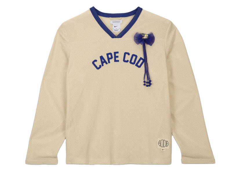 Sweater Nike BODE x Mesh Jersey Cream/Blue Beige | FJ8794-120