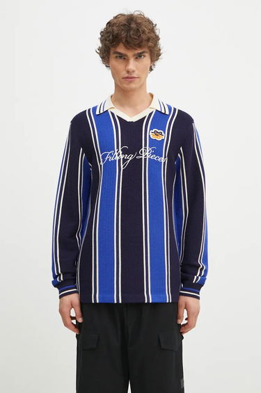 Sweater Filling Pieces Knit Football Jersey Sweater Blå | 91099041925, 0