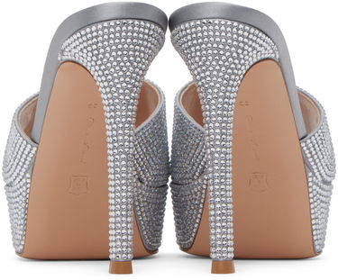 Sneakers og sko Gianvito Rossi Gianvito Rossi Tracey Crystal Heeled Sandals Grå | G16550.85RIC.RAS, 1