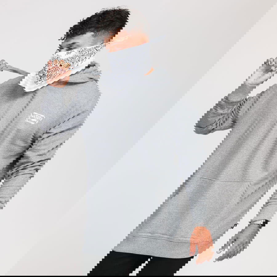 Sweatshirt Vans MN Full Patched PO II Grå | VN0A45CJ02F1, 0