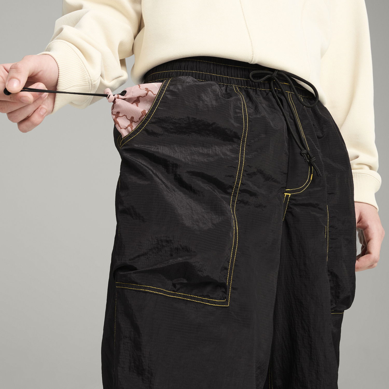 Cargo bukser Puma KIDSUPER Studios Cargo Pants Sort | 629515_01, 1