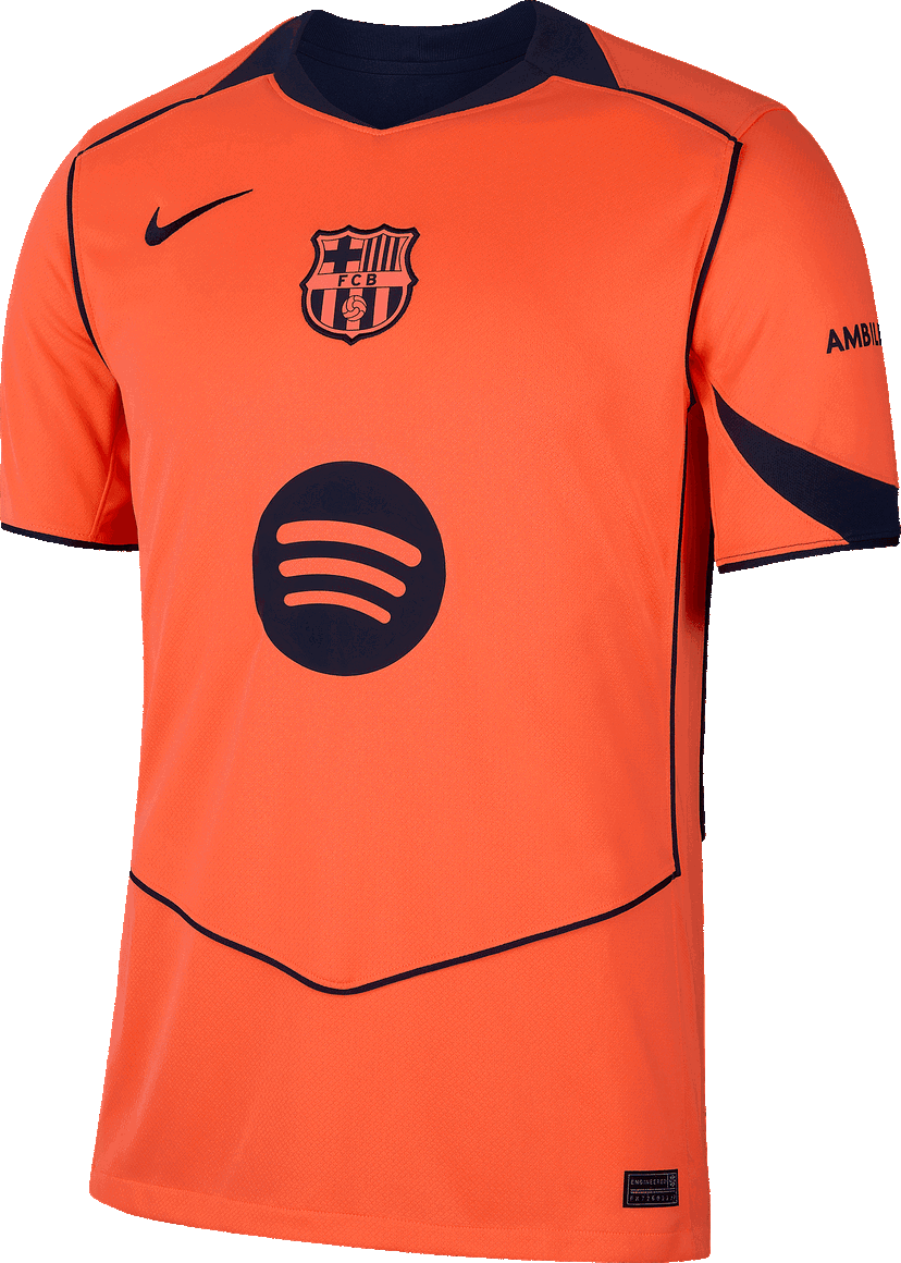 Jersey Nike FC Barcelona Stadium Third Jersey 2025/26 Orange | hm3201-855