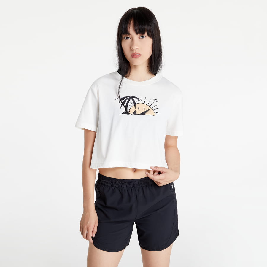 T-shirt Nike Sportwear W Cropped T-Shirt Hvid | DQ3309-133, 0