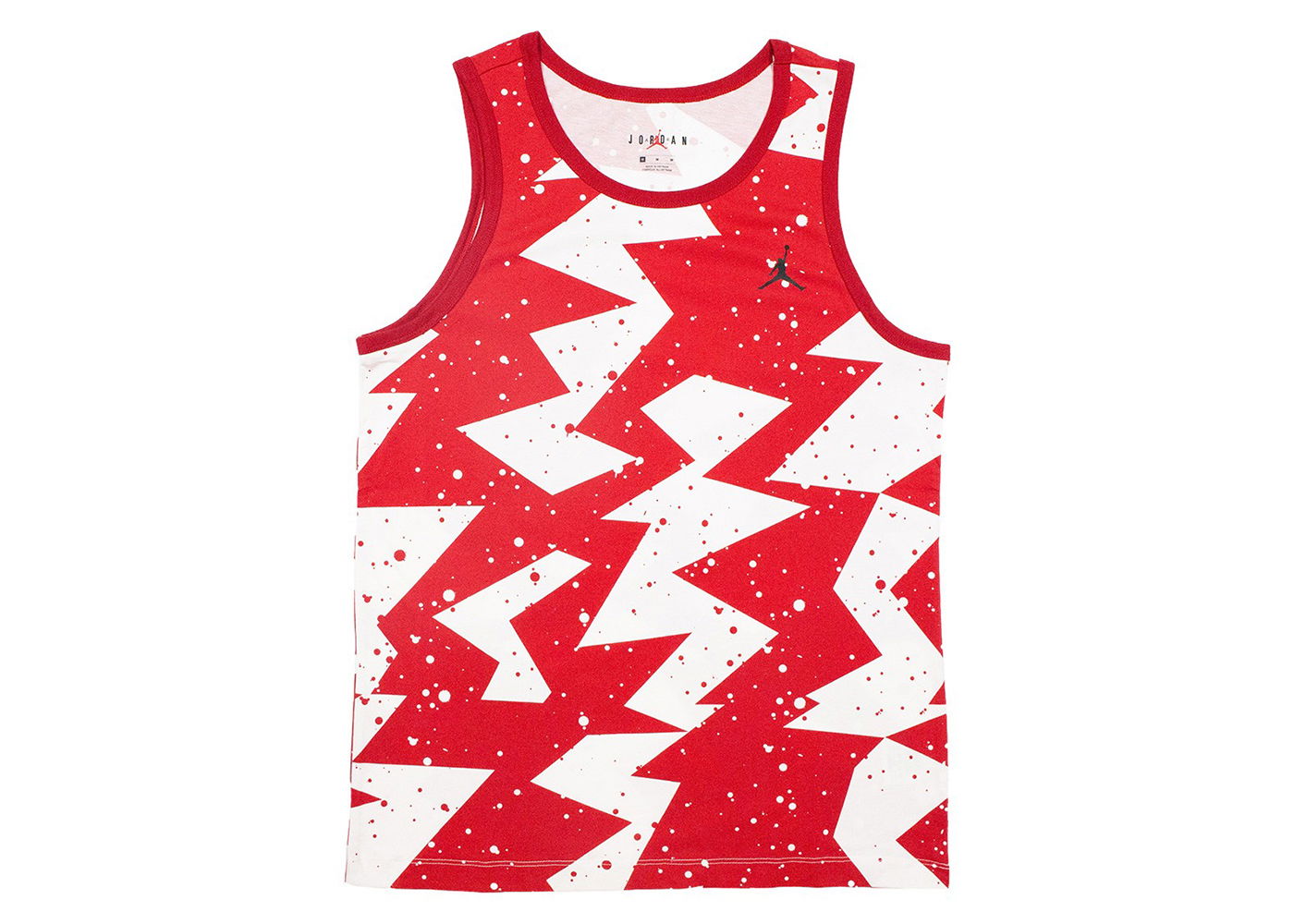 Tanktop Jordan Jordan Printed Poolside Tank Top Gym Red Rød | CJ6230-687, 0