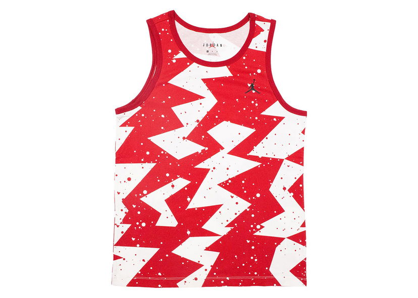 Tanktop Jordan Jordan Printed Poolside Tank Top Gym Red Rød | CJ6230-687