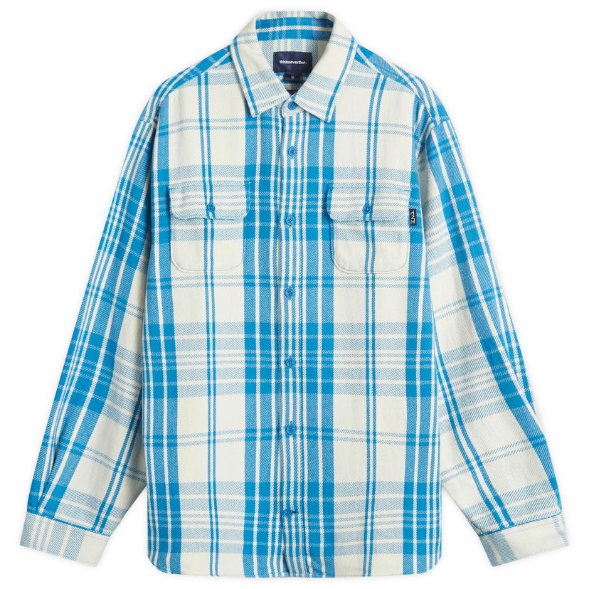 Skjorte thisisneverthat Flannel Work Shirt Blå | TN243WSHTL02-BLU
