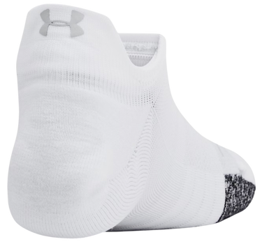 Sokker Under Armour Breathe 3-Pack No-Show Tab Training Socks Hvid | 1387052-100, 2