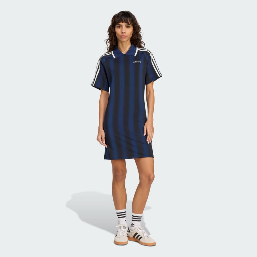Kjole adidas Performance Football Inspired Graphic Dress Blå | JW5143