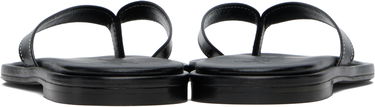 Tøj Aeyde Aeyde Melody Leather Toe-Post Flip-Flops Sort | A11-FS-FDMR08FL191-SS25-800-007, 1