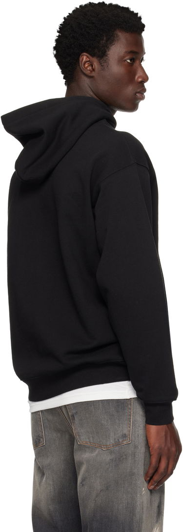 Sweatshirt Dime Cursive Hoodie Sort | DIMESU2543BLK, 2