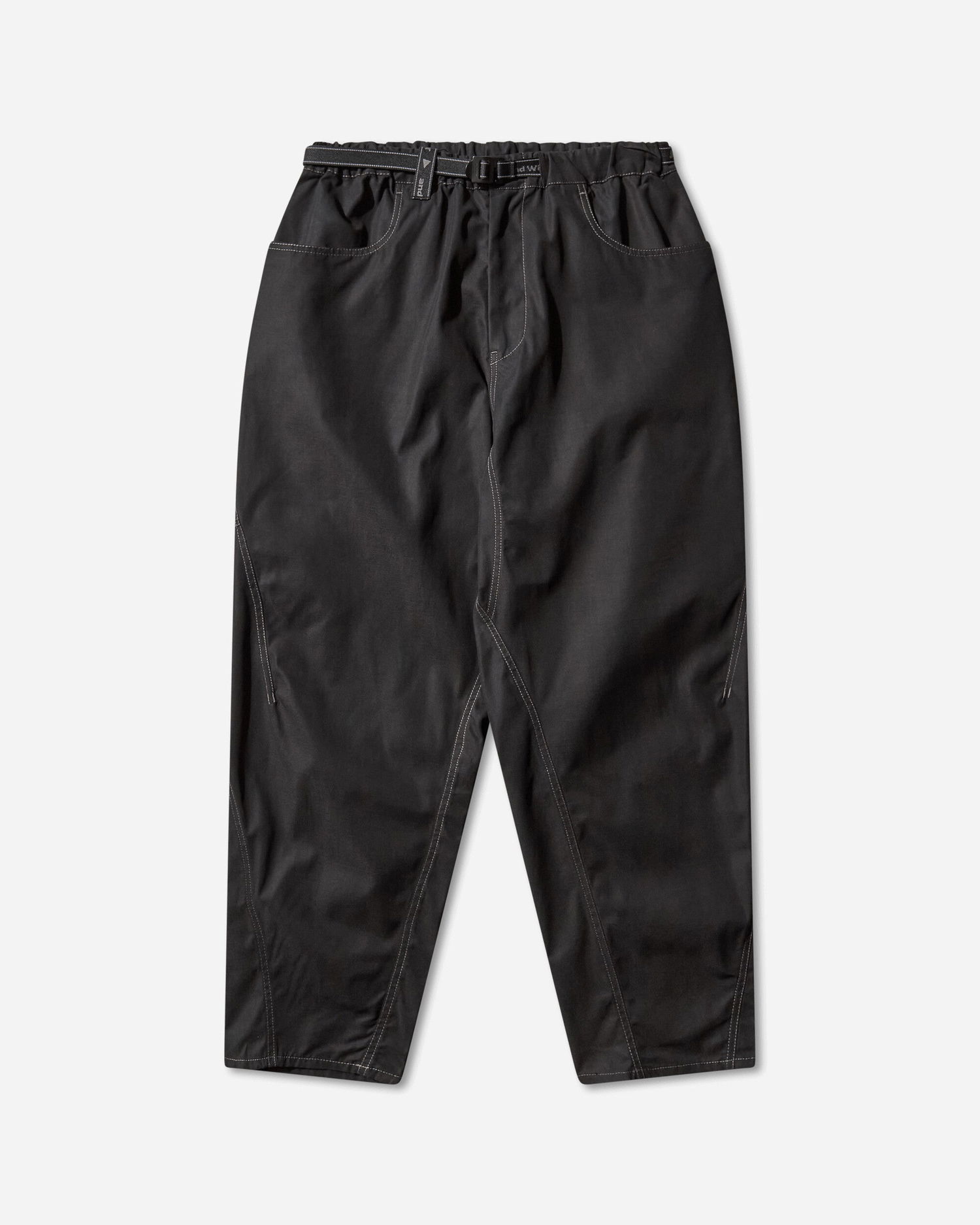Bukser and wander High Count Cloth Wide Pants Sort | 5745282097 010, 1