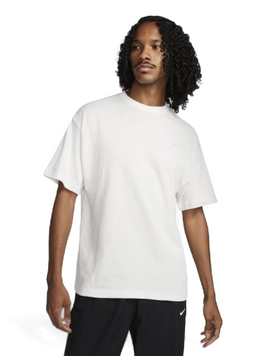 T-shirt Nike Solo Swoosh T-Shirt Hvid | CV0559-030