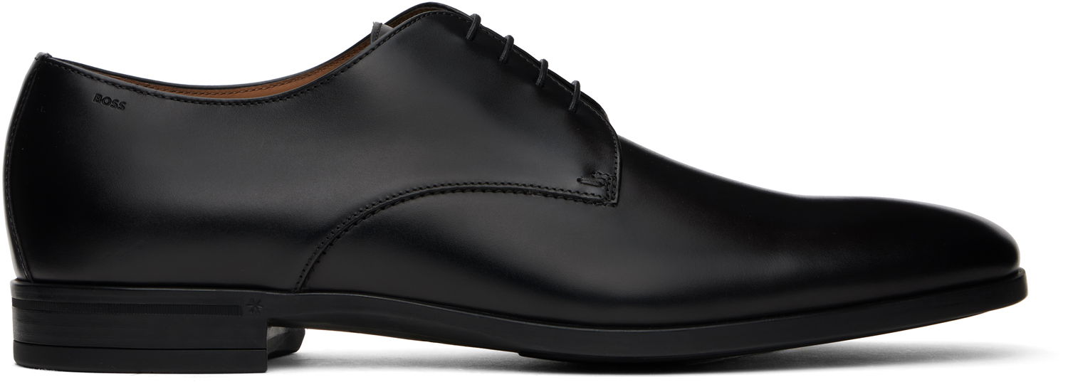 Sneakers og sko BOSS Leather Derbys Sort | 50499842, 0