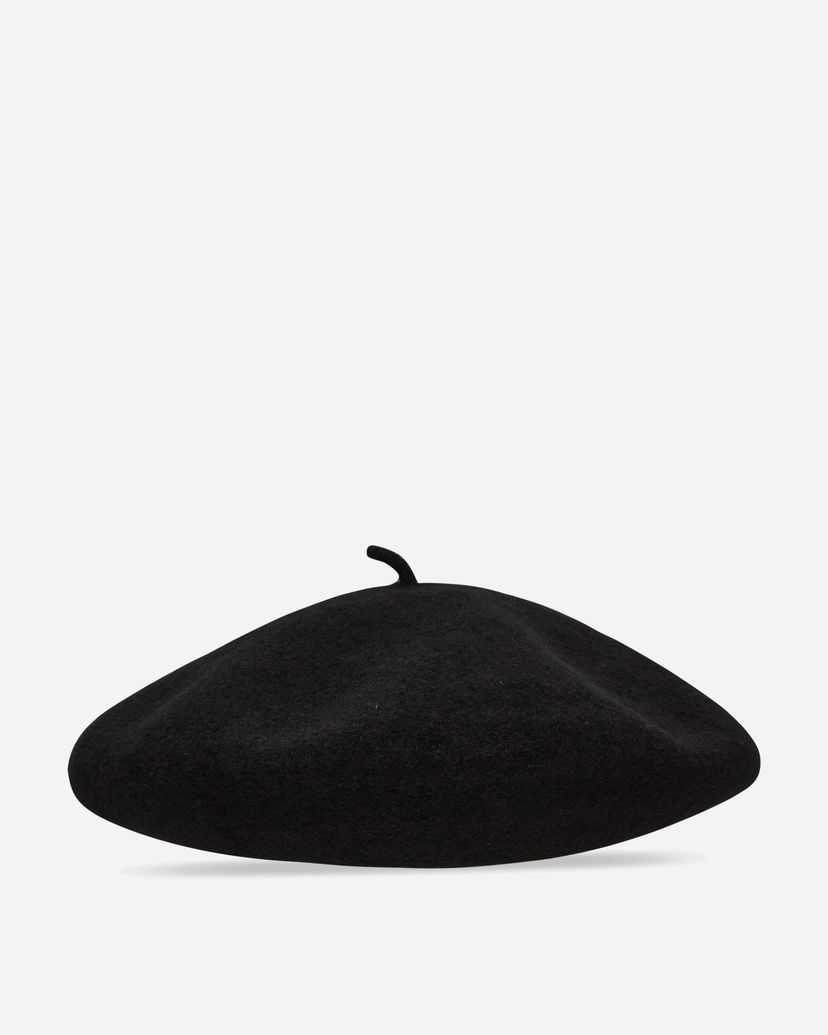 Baret UNDERCOVER KIJIMA TAKAYUKI Wool Beret Sort | UP2E4H01 BLACK
