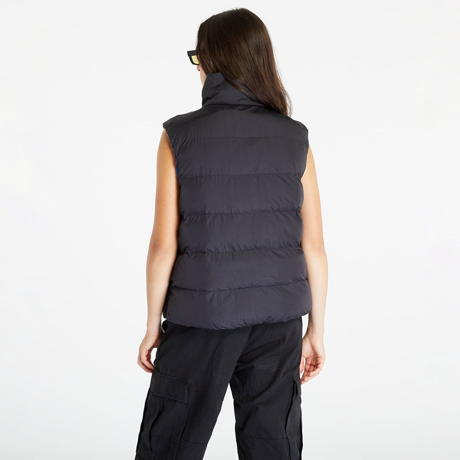 Vest adidas Originals Rever Vegan Vest Black/ Royal Blue Blå | II8465, 1