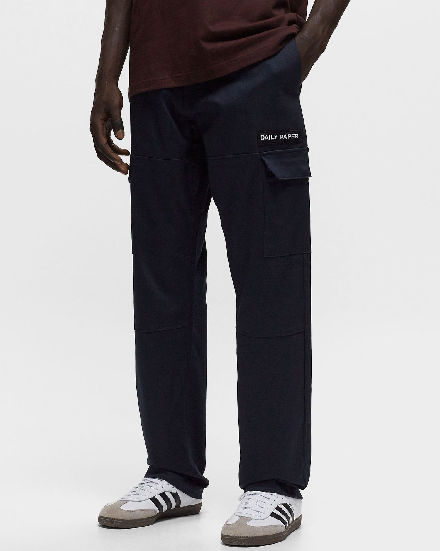Cargo bukser DAILY PAPER Ecargo Cargo Pants Mørkeblå | 2312119, 1