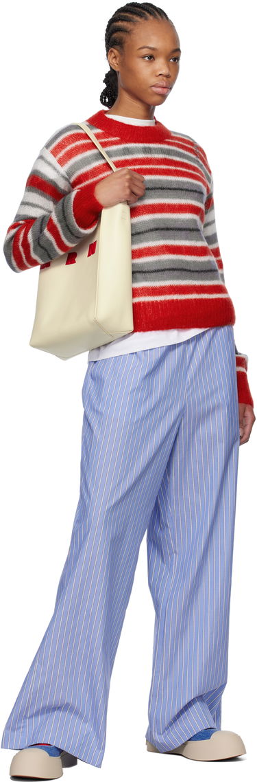 Sweater Marni Marni Striped Mohair Sweater Flerfarvet | GCMD0573Q0 UFU178, 3