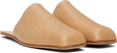 Tøj OUR LEGACY OUR LEGACY Cigarr Leather Slippers Beige | A2257CSB, 3