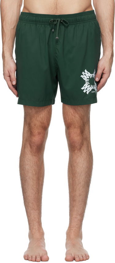 Badetøj AMIRI Quad Swim Shorts Grøn | AMSWTK1025, 0