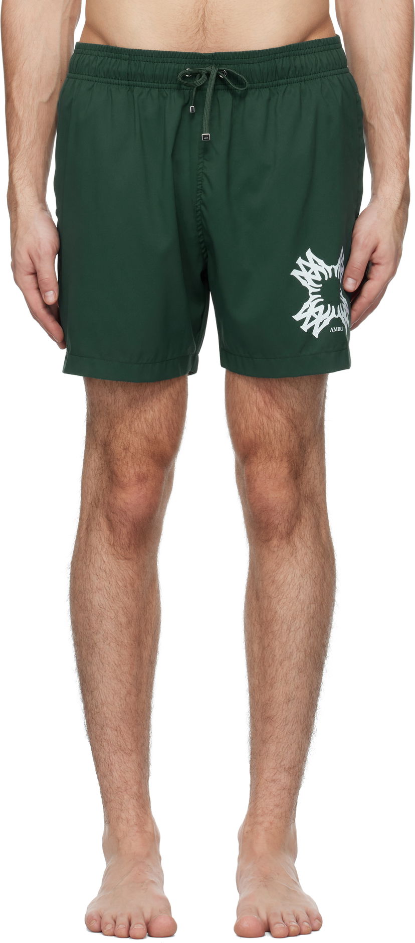 Badetøj AMIRI Quad Swim Shorts Grøn | AMSWTK1025