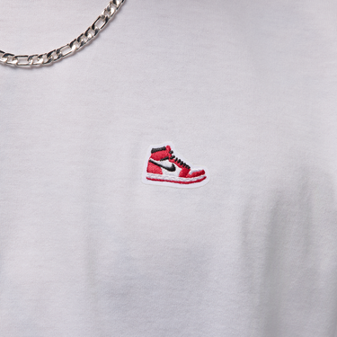 T-shirt Jordan Jordan Brand T-Shirt with Sneaker Patch Hvid | HJ2326-100, 2