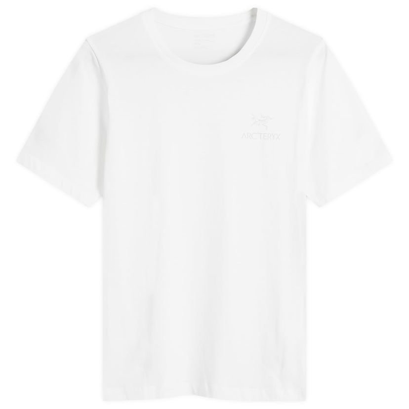 T-shirt Arcteryx Women's Emblem Short Sleeve T-Shirt, Size Large Hvid | X000009502-017552