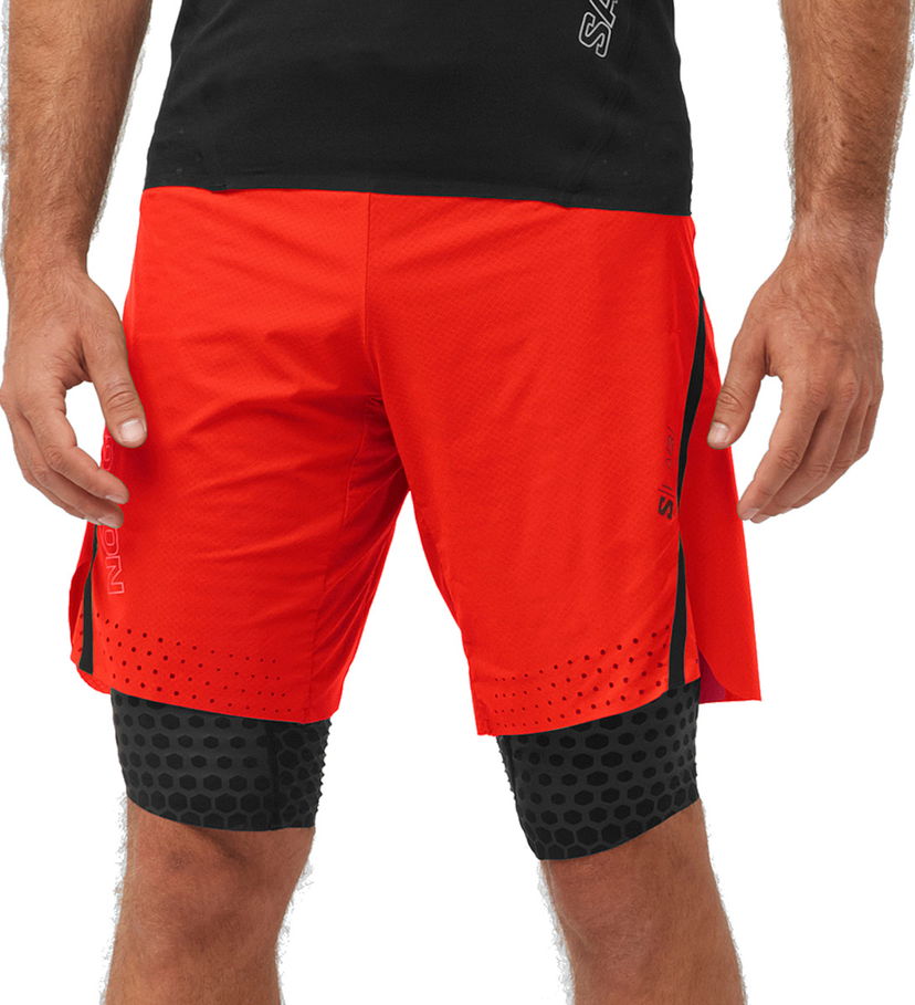 Shorts Salomon S/LAB Ultra 2-in-1 Shorts Rød | lc2260800