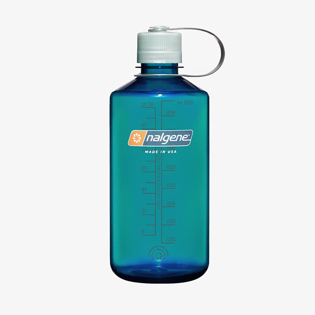 Drikkeflaske Nalgene Narrow Mouth 1000 ml Universal Water Bottle Turkis | 2021-0732, 0