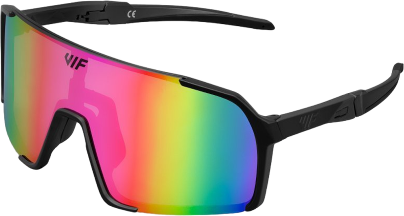 Solbriller VIF VIF One Kids Polarized Sunglasses Sort | kid-126-pol