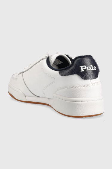 Sneakers og sko Polo by Ralph Lauren Court Leather Low-top Hvid | 809877610001, 2