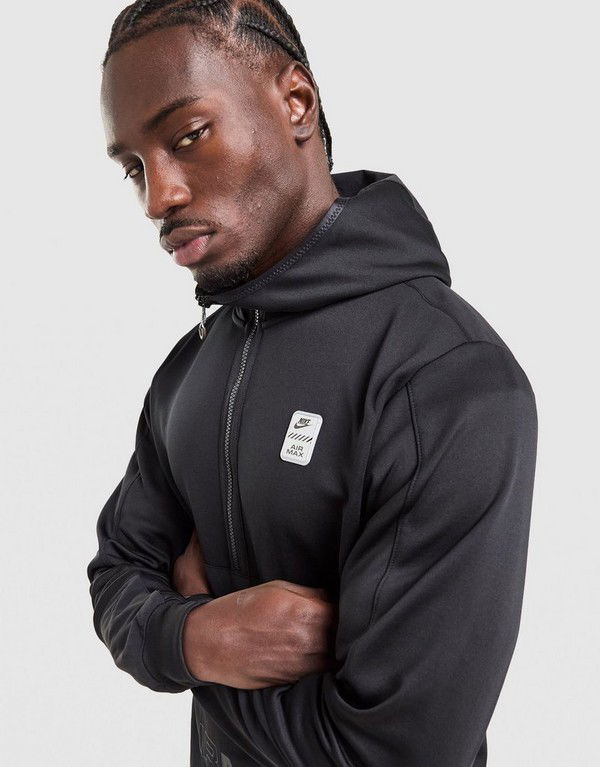 Sweatshirt Nike NSW Airmax Pkhz Half-Zip Pullover Hoodie Sort | IF0396-010, 1