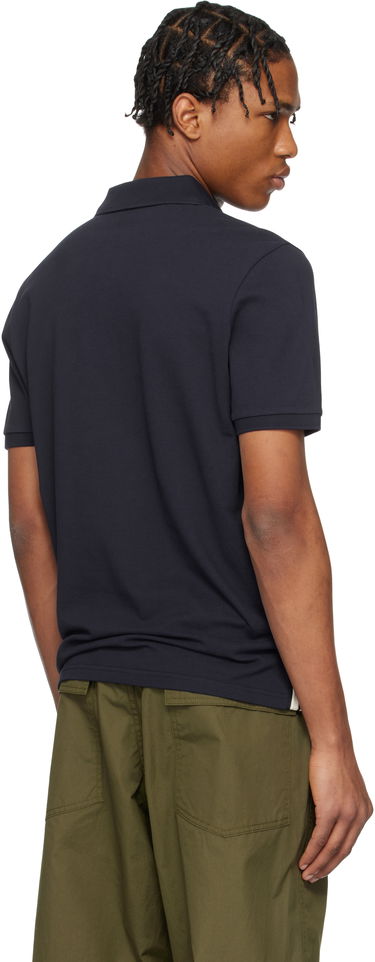 Polo skjorte Moncler Moncler Archivio Short Sleeve Polo Mørkeblå | K10918A0002689A16, 2