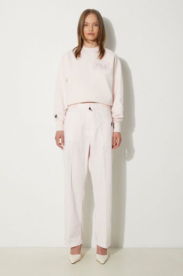 Cargo bukser FILA Fila x Aries High Waist Pant Lyserød | 42PS24PA010122690227, 1
