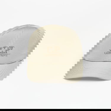 Kasket C.P. Company Chrome-R Logo Cap Fungi Grey Universal Grå | 19CMAC117A005904A-356, 0