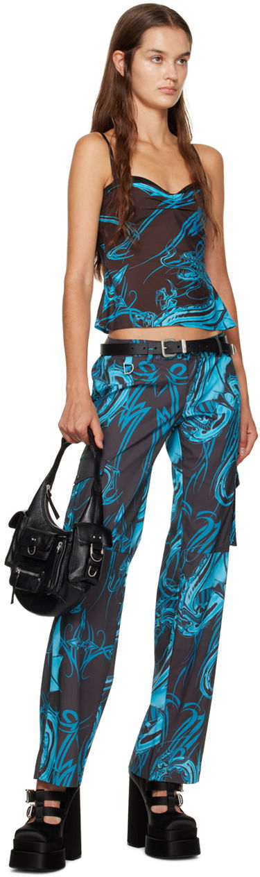 Tanktop Miaou Miaou Enzo Dragon Print Camisole Sort | 7092PP1TAB, 3