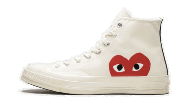 Sneakers og sko Converse Comme des Garçons x Chuck Taylor All Star Hi "Milk" Beige | 150205C, 2