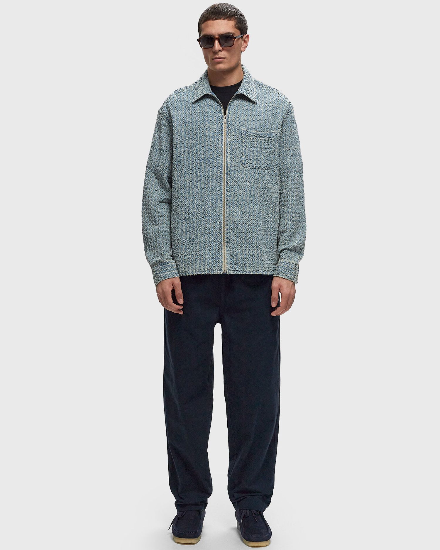 Bukser thisisneverthat Easy Relaxed Fit Pants Blå | TN243WPACP01-NAV, 1