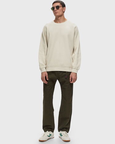Sweater GRAMICCI Waffle Crew Sweatshirt Beige | G4FM-J027-PIGMENT-SAND, 1