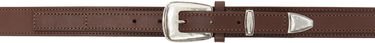Bælter LEMAIRE LEMAIRE Minimal Western Belt Brun | AC1181 LL145, 0